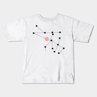 Rohini Nakshatra Hindu Vedic Sidereal Astrology Constellation Kids T-Shirt